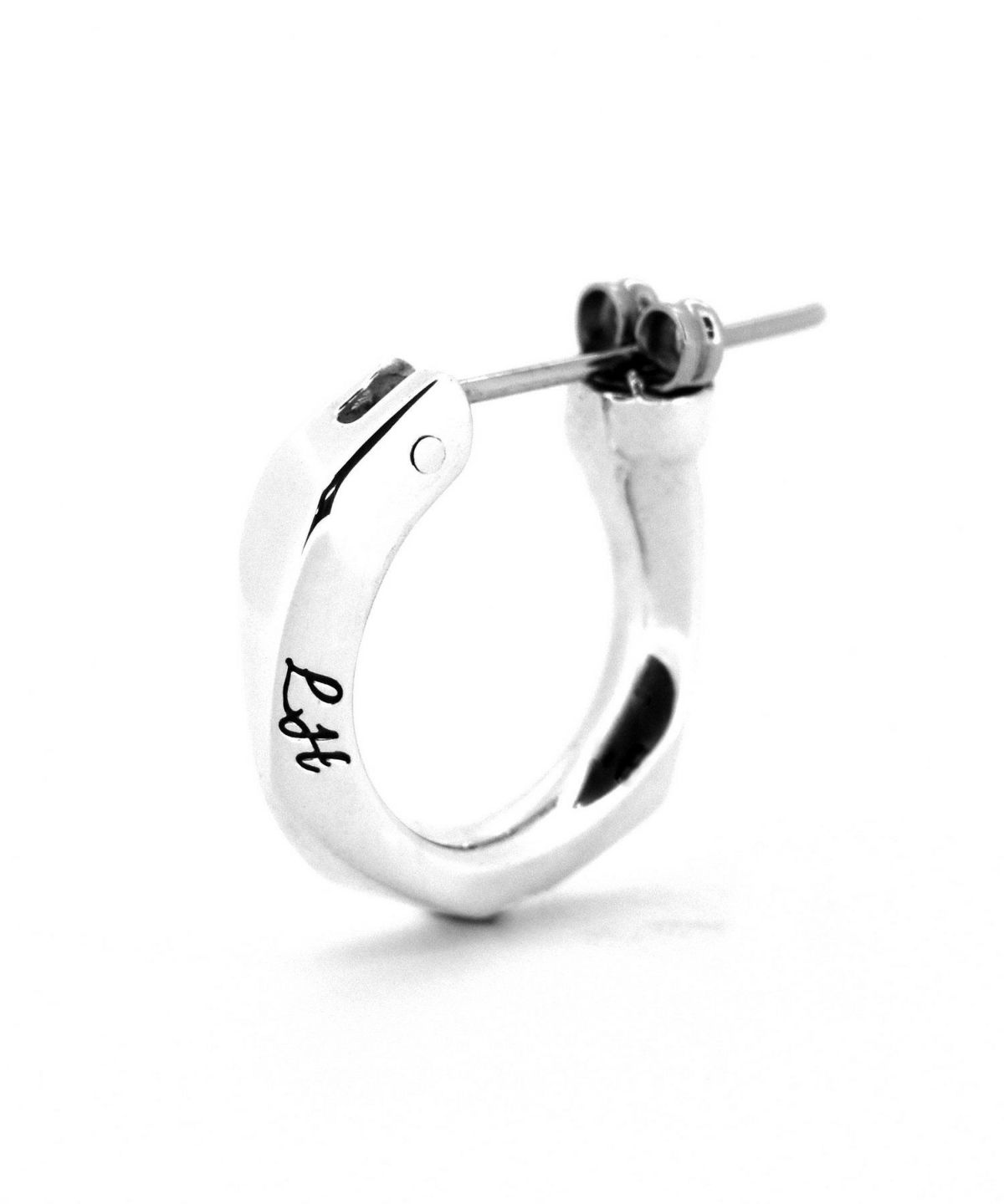 “for Gift”クロッシングピアス/シティポップ“TYPE D”/シルバー925