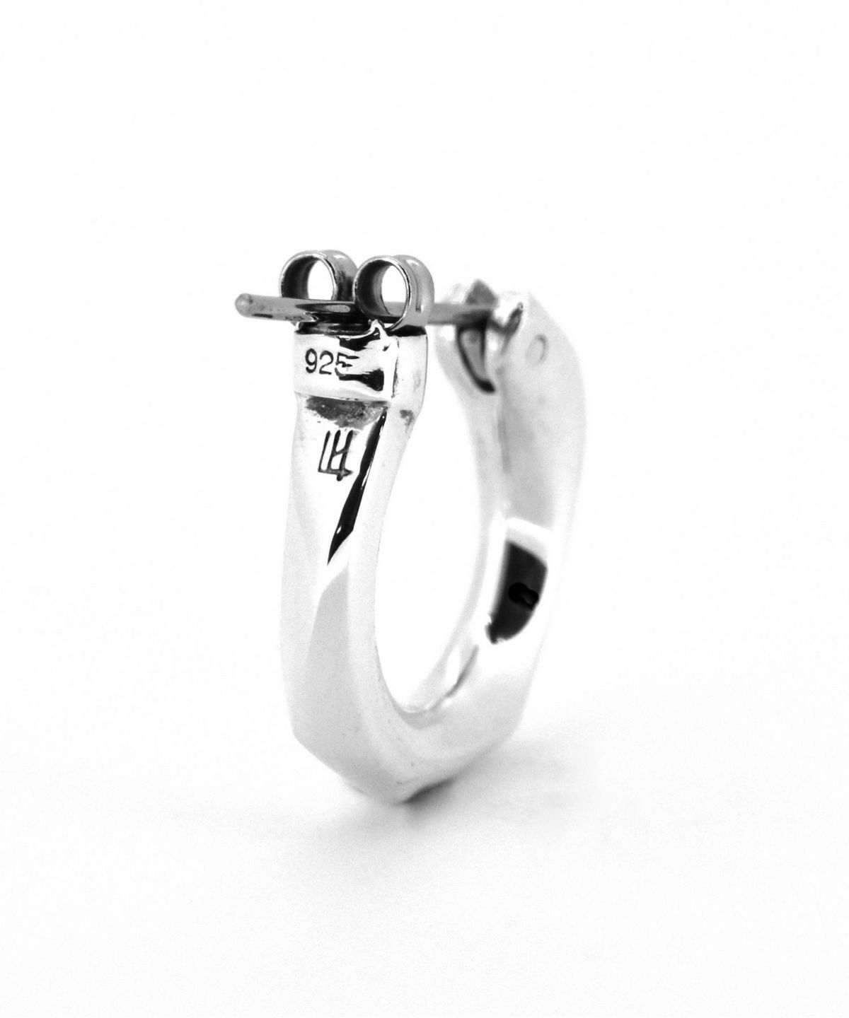 “for Gift”クロッシングピアス/シティポップ“TYPE D”/シルバー925