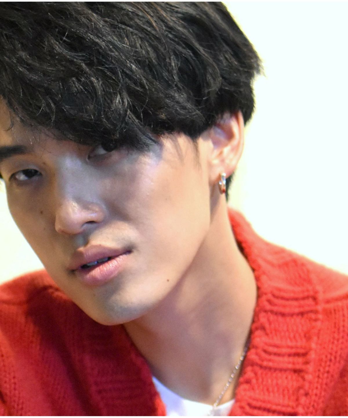 “for Gift”クロッシングピアス/シティポップ“TYPE D”/シルバー925