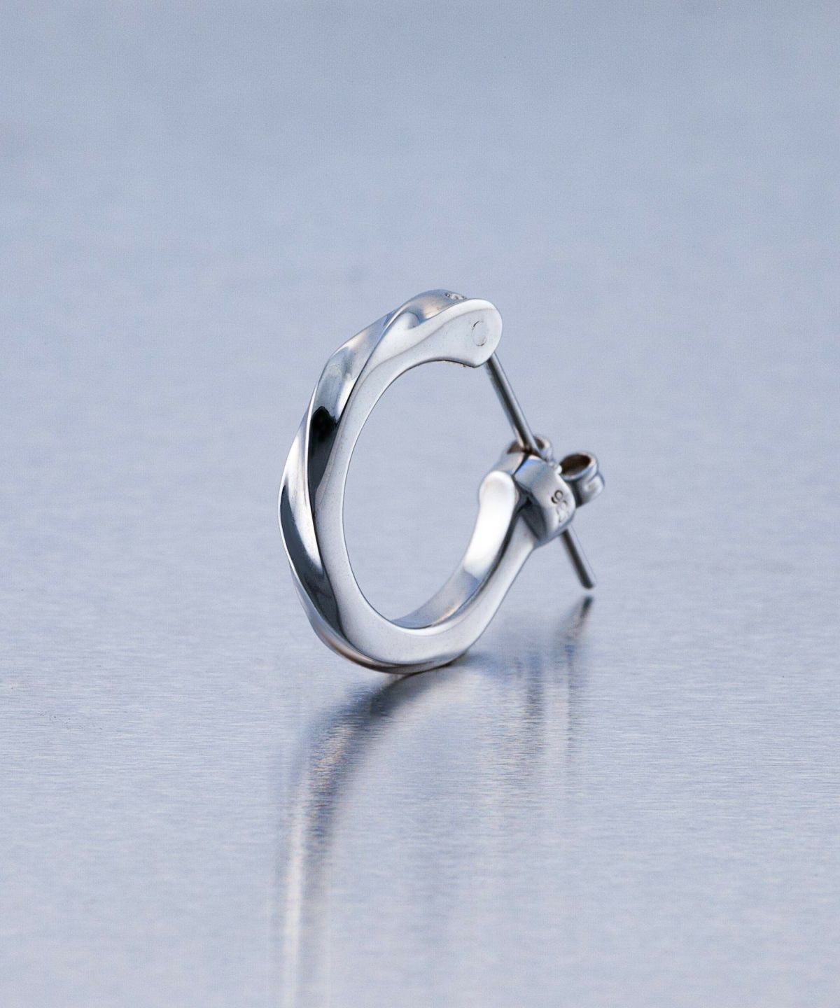 “for Gift”クロッシングピアス/シティポップ“TYPE B”/シルバー925