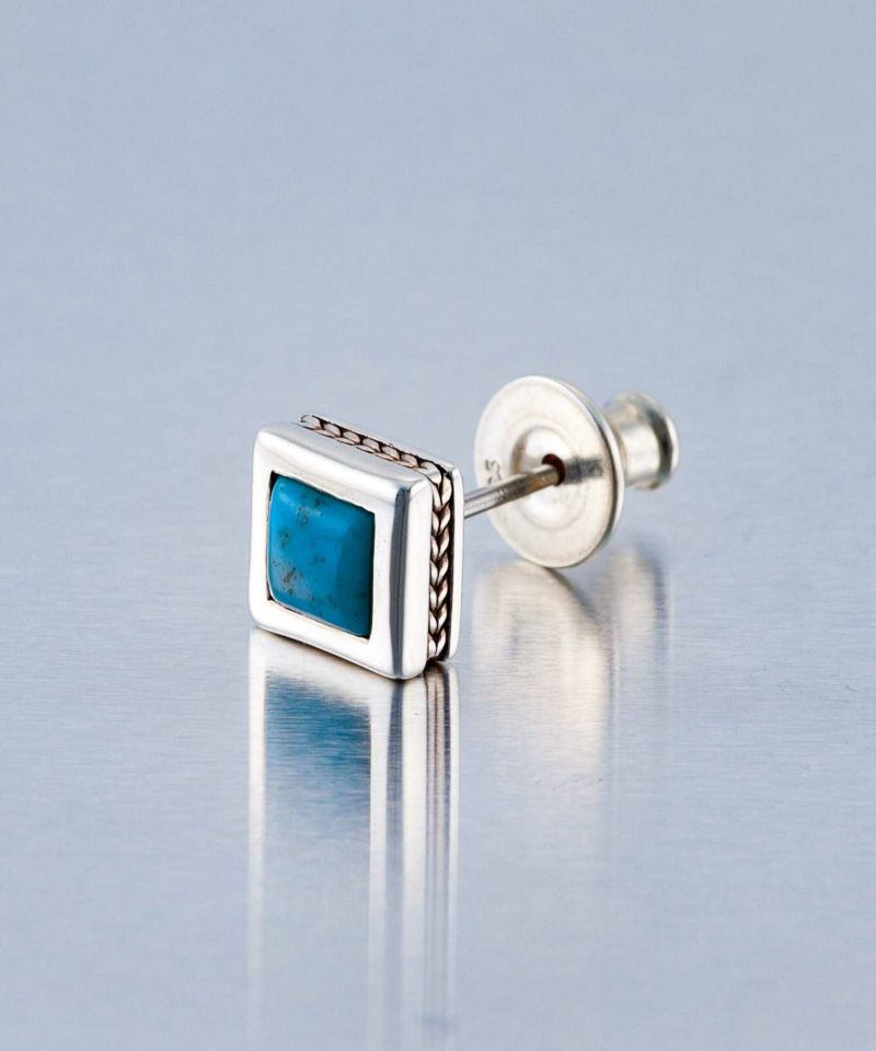 for Gift”スタッズピアス/シティポップ“TYPE H”/シルバー925