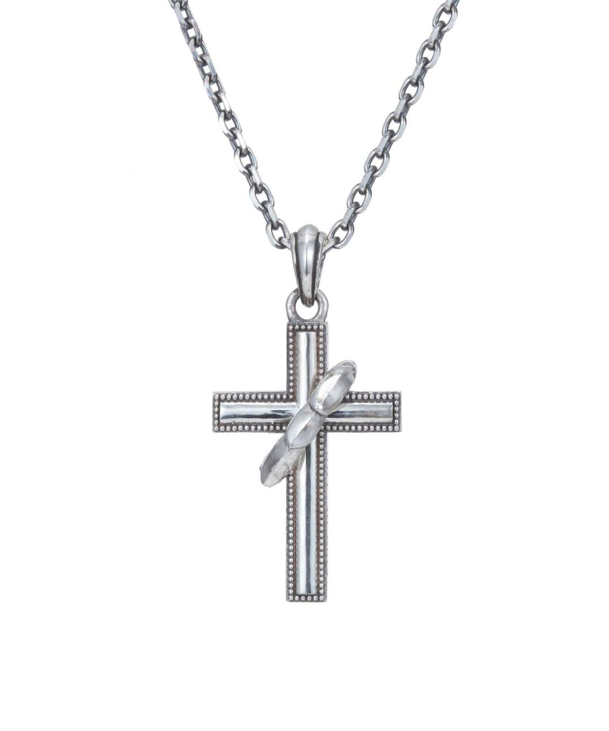 “HOWL”タテガミクロスネックレス/シルバー925