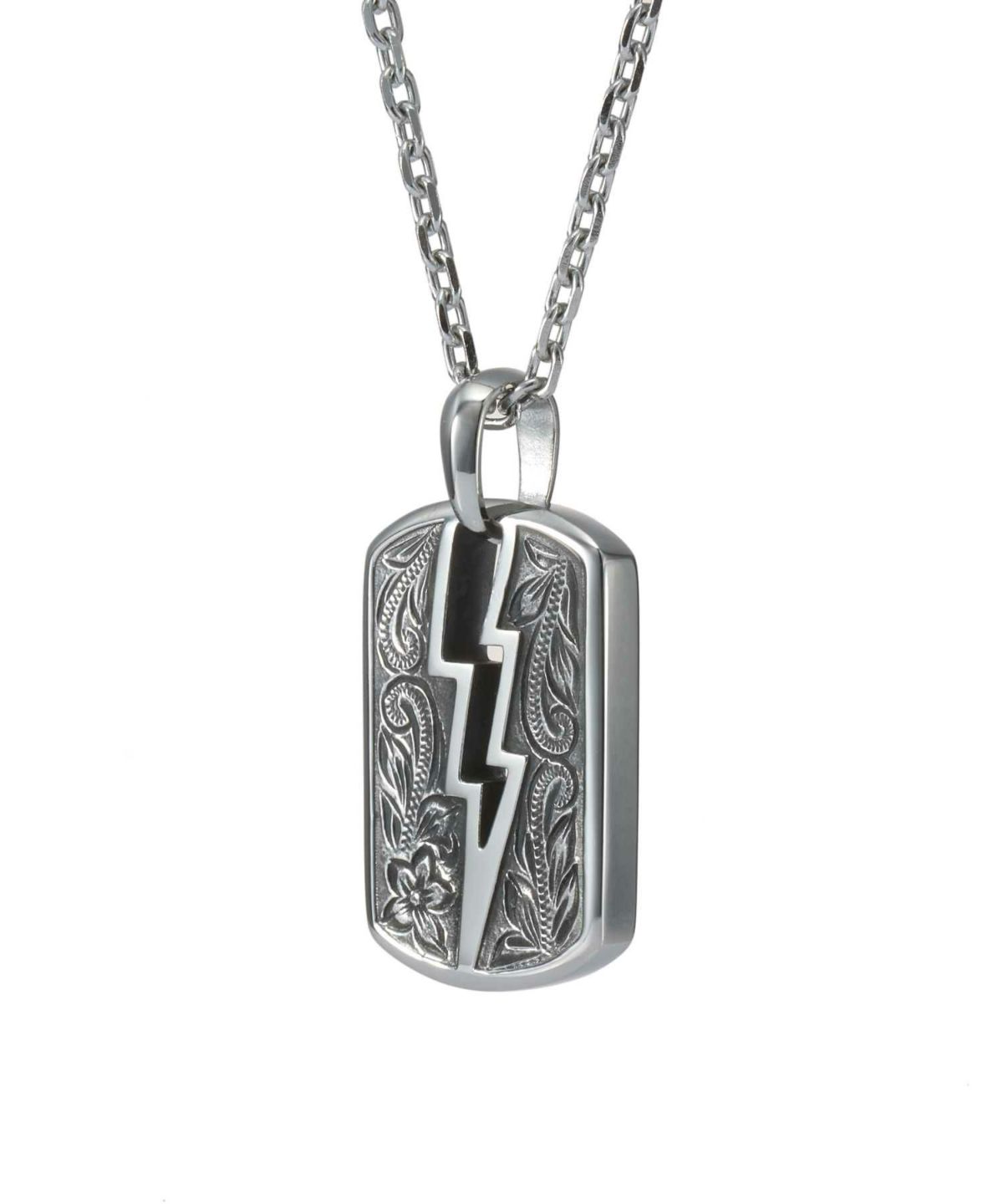 【限定展開】“HAWAIIAN”ネックレス/イナズマドッグタグ/サージカルステンレス（金属アレルギー対応）