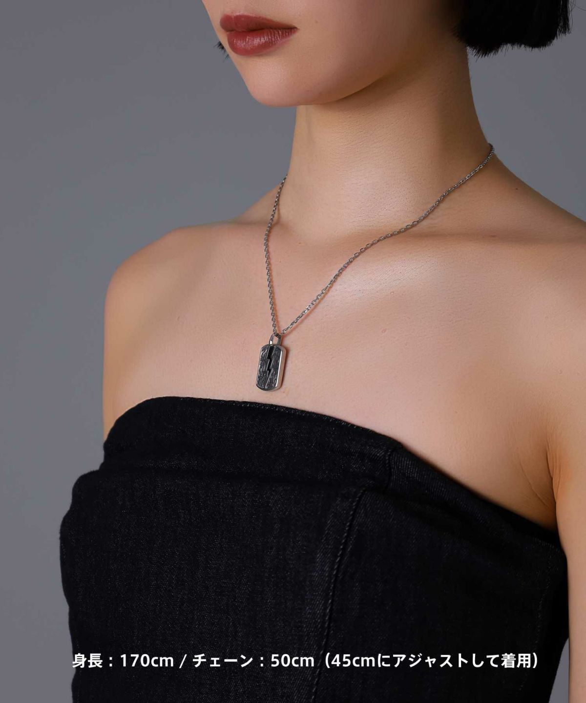 【限定展開】“HAWAIIAN”ネックレス/イナズマドッグタグ/サージカルステンレス（金属アレルギー対応）