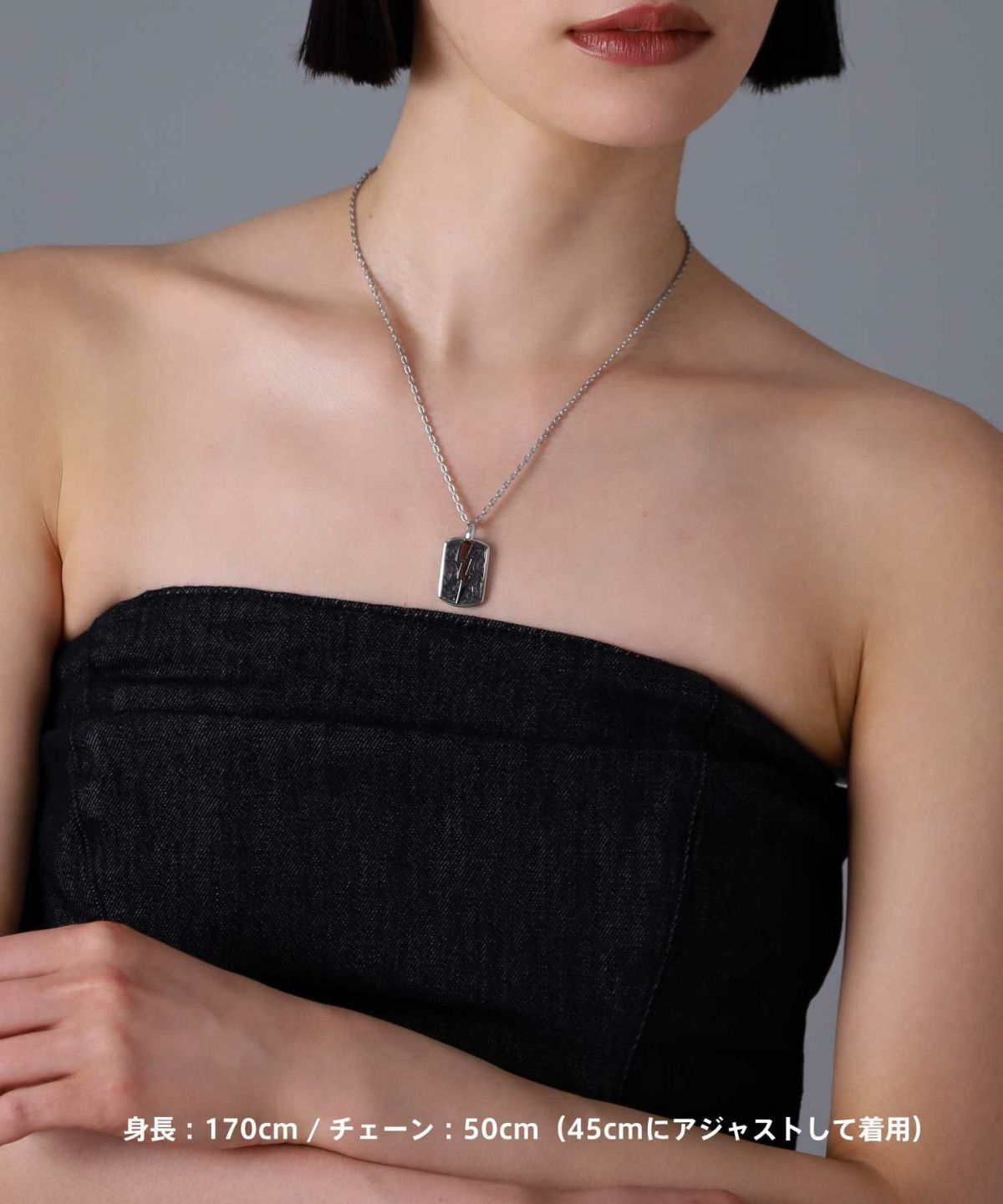 【限定展開】“HAWAIIAN”ネックレス/イナズマドッグタグ/サージカルステンレス（金属アレルギー対応）