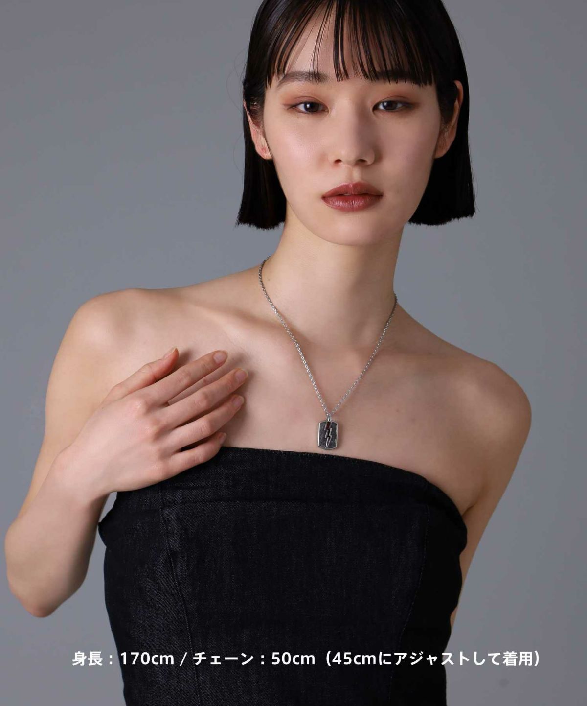 【限定展開】“HAWAIIAN”ネックレス/イナズマドッグタグ/サージカルステンレス（金属アレルギー対応）