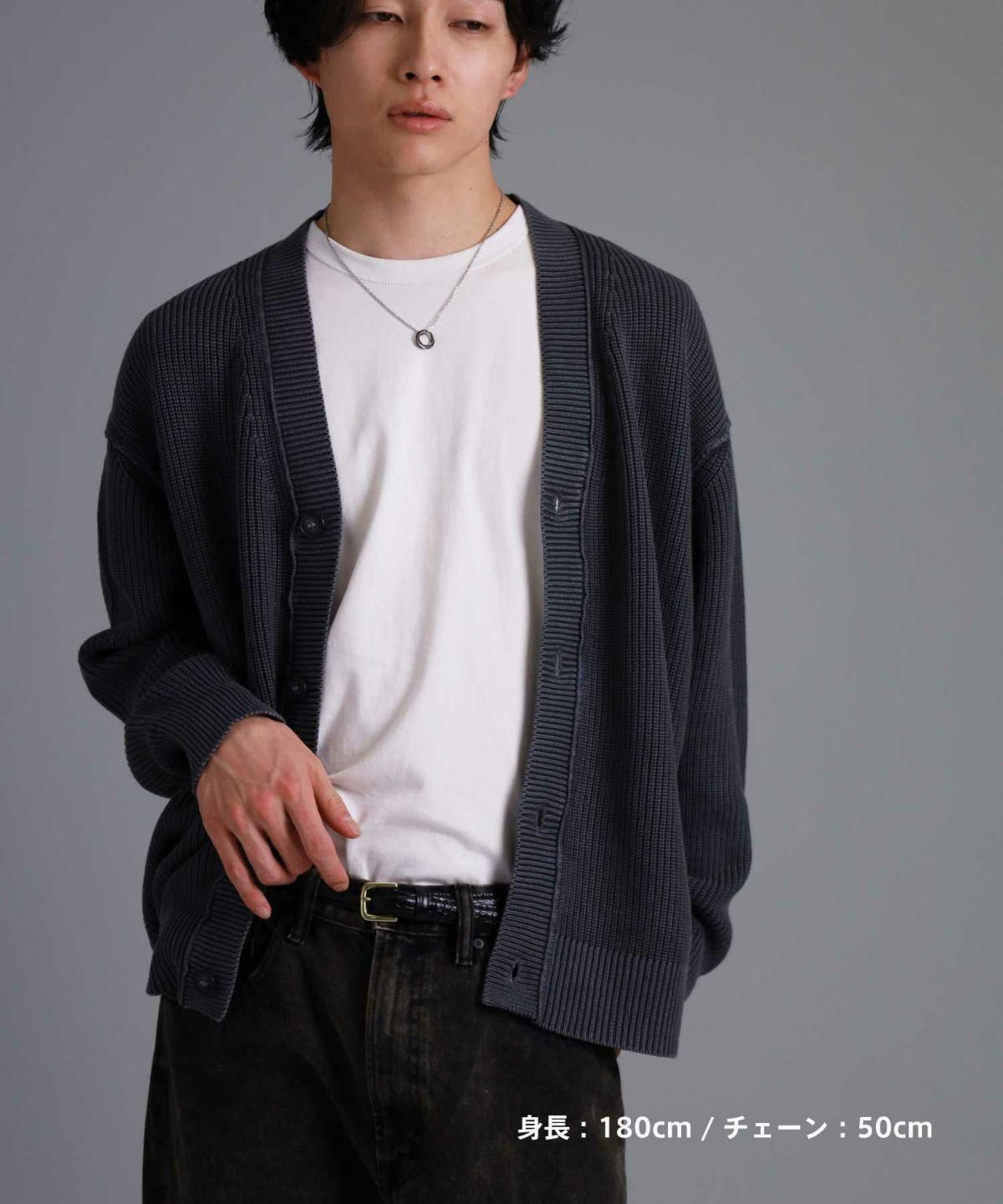 【限定展開】“HAWAIIAN”ネックレス/ツイストリング/サージカルステンレス（金属アレルギー対応）