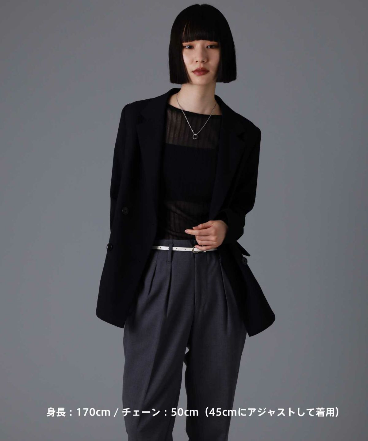 【限定展開】“HAWAIIAN”ネックレス/ツイストリング/サージカルステンレス（金属アレルギー対応）