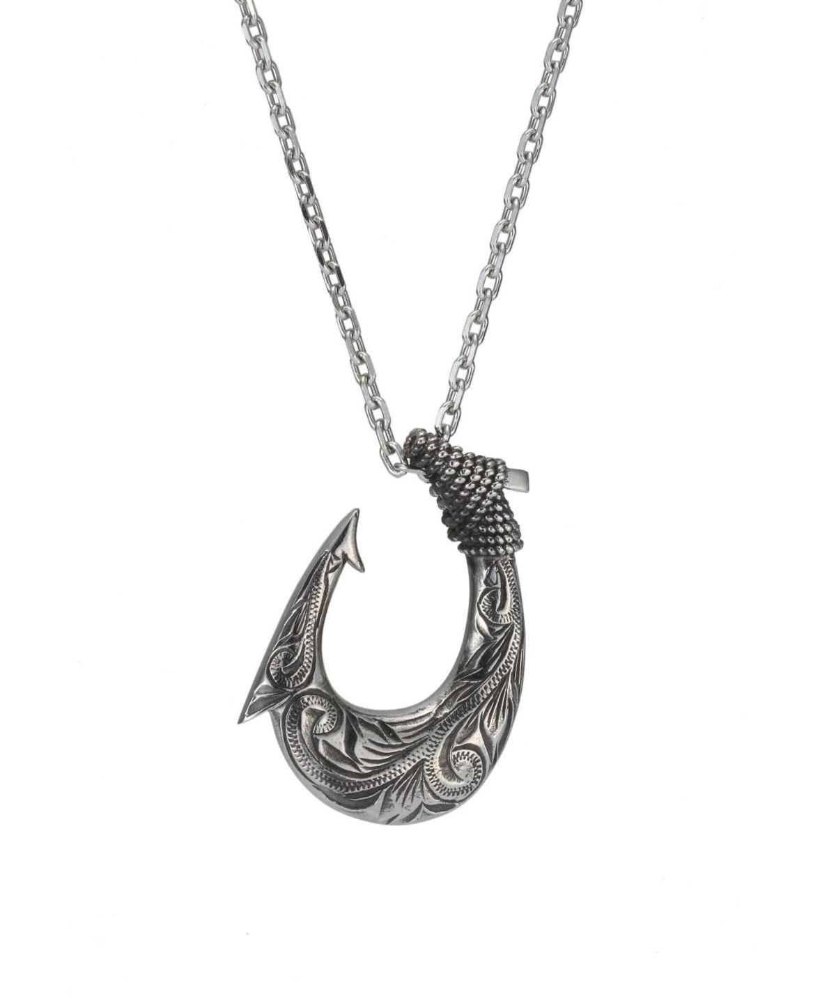 【限定展開】“HAWAIIAN”ネックレス/フィッシュフック/サージカルステンレス（金属アレルギー対応）