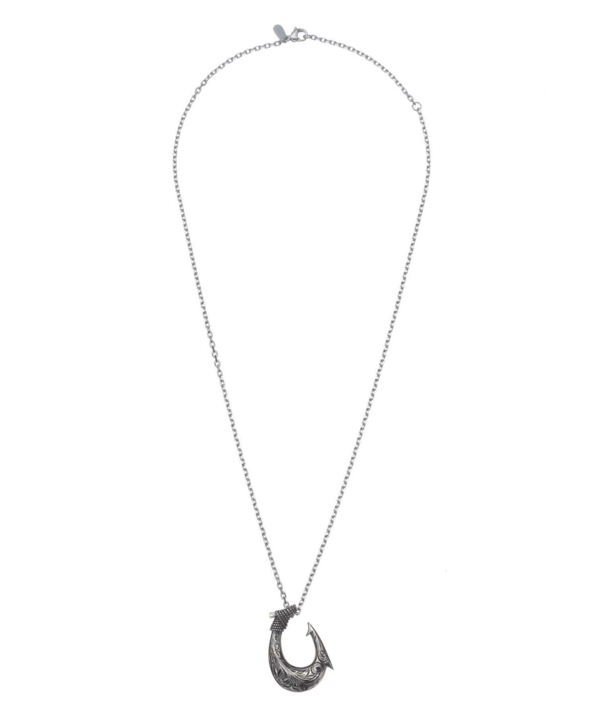 【限定展開】“HAWAIIAN”ネックレス/フィッシュフック/サージカルステンレス（金属アレルギー対応）