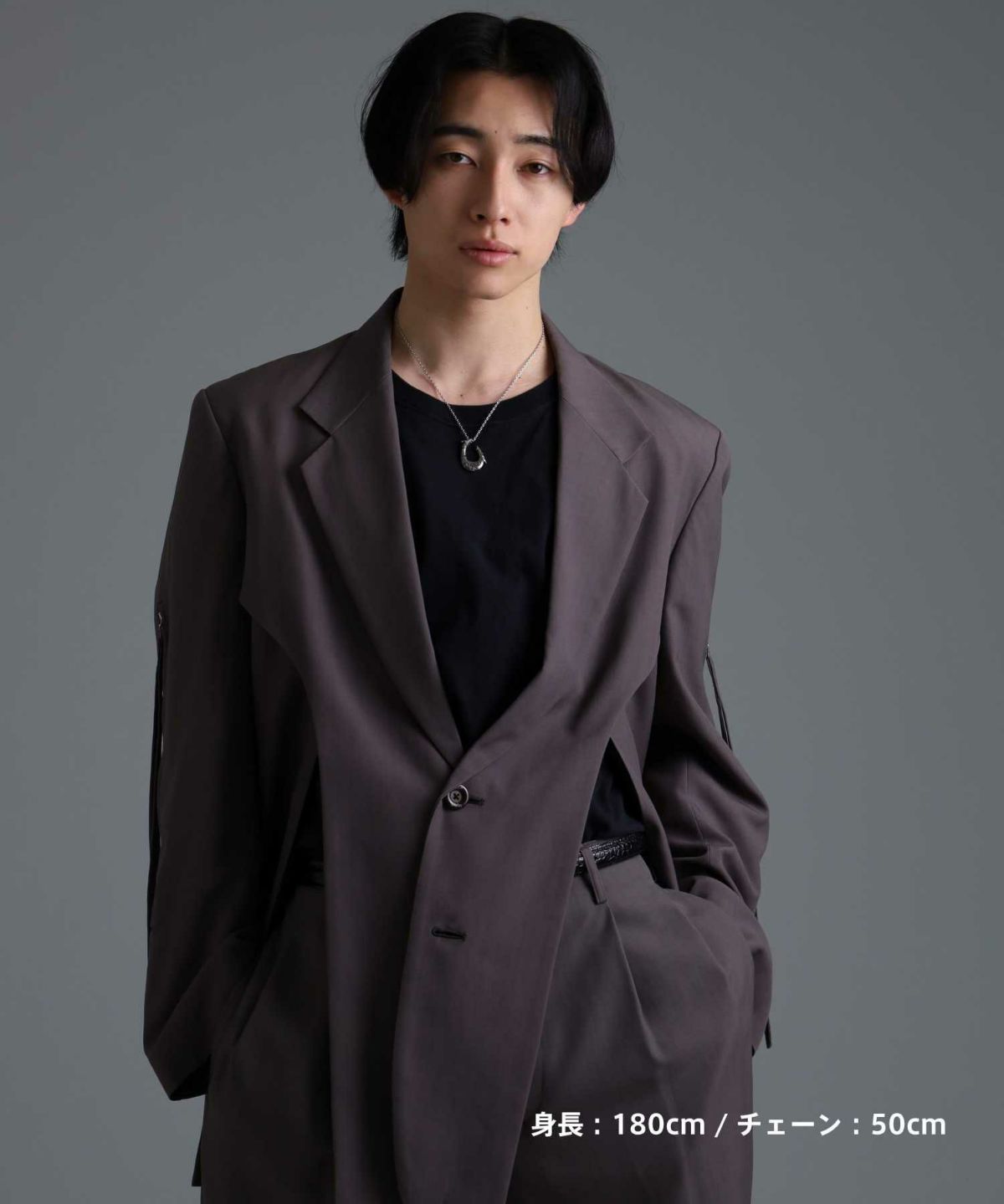 【限定展開】“HAWAIIAN”ネックレス/フィッシュフック/サージカルステンレス（金属アレルギー対応）