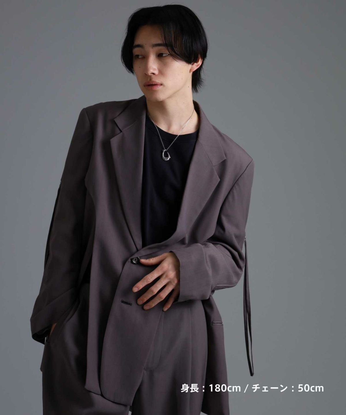 【限定展開】“HAWAIIAN”ネックレス/フィッシュフック/サージカルステンレス（金属アレルギー対応）