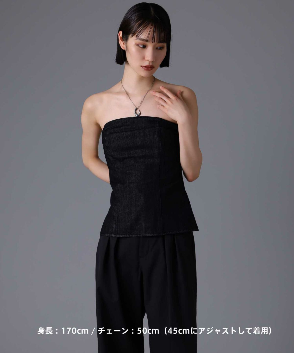 【限定展開】“HAWAIIAN”ネックレス/フィッシュフック/サージカルステンレス（金属アレルギー対応）