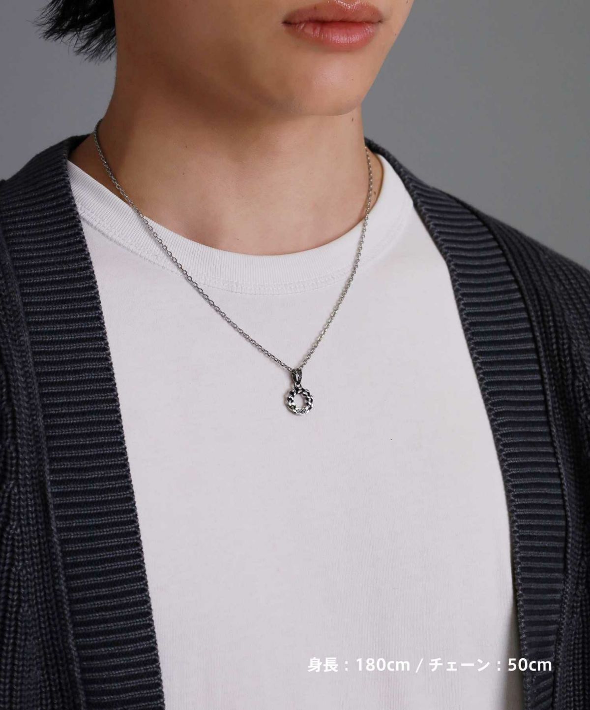 【限定展開】“HAWAIIAN”ネックレス/キヘイチェーンリング/サージカルステンレス（金属アレルギー対応）