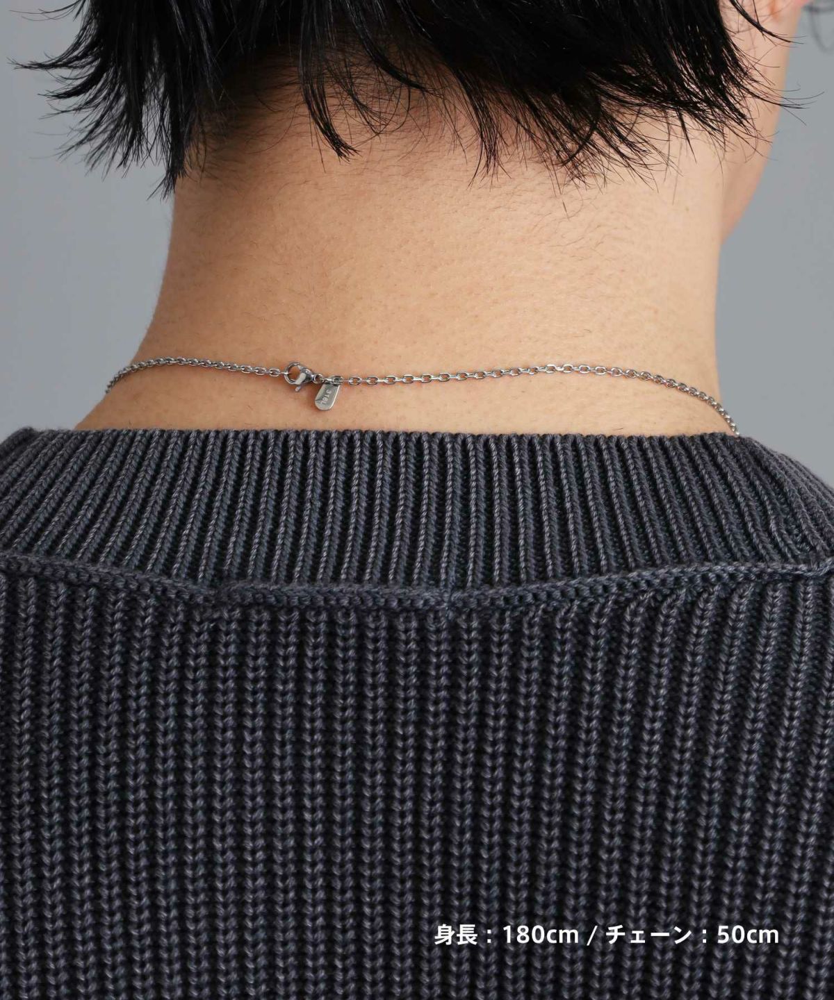 【限定展開】“HAWAIIAN”ネックレス/キヘイチェーンリング/サージカルステンレス（金属アレルギー対応）