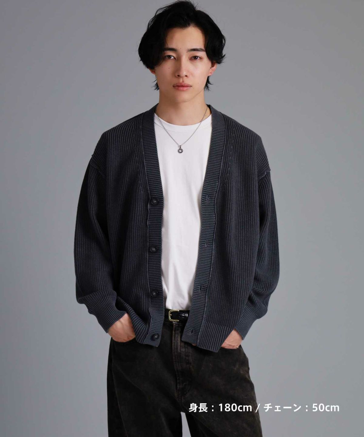 【限定展開】“HAWAIIAN”ネックレス/キヘイチェーンリング/サージカルステンレス（金属アレルギー対応）