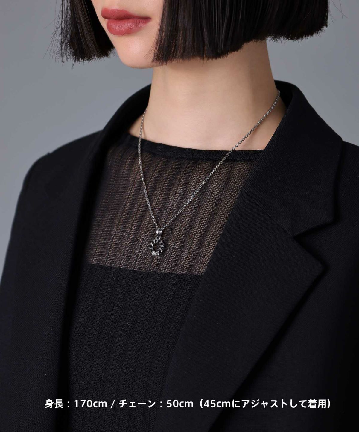 【限定展開】“HAWAIIAN”ネックレス/キヘイチェーンリング/サージカルステンレス（金属アレルギー対応）