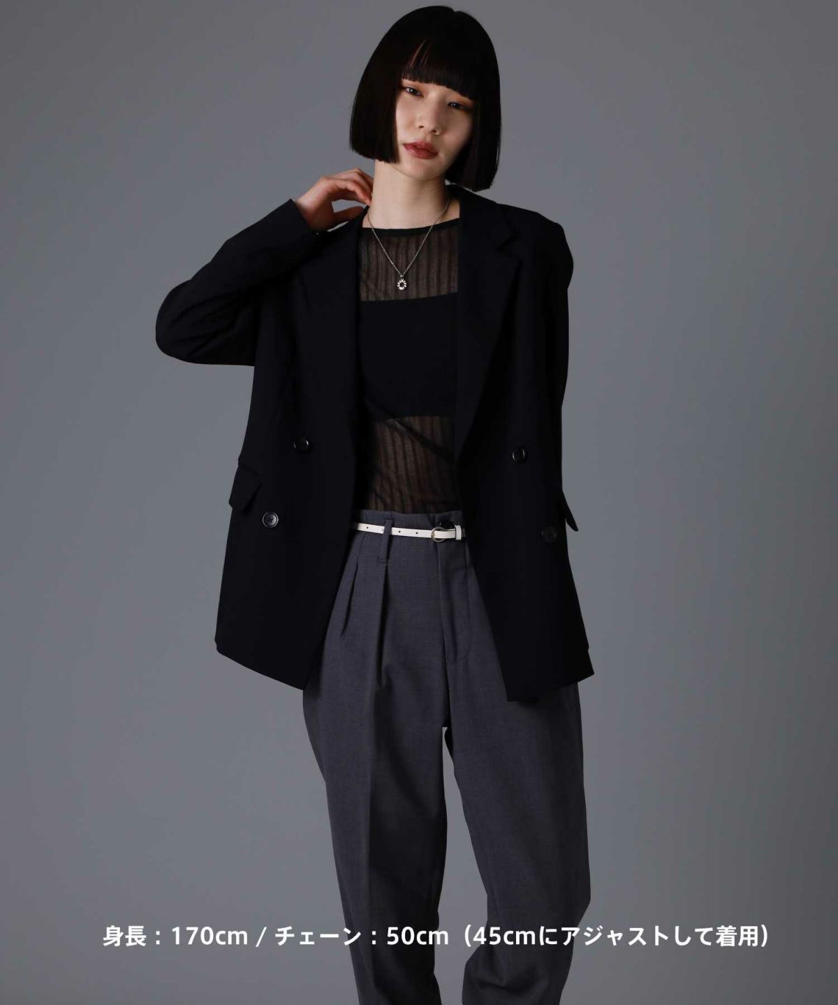 【限定展開】“HAWAIIAN”ネックレス/キヘイチェーンリング/サージカルステンレス（金属アレルギー対応）