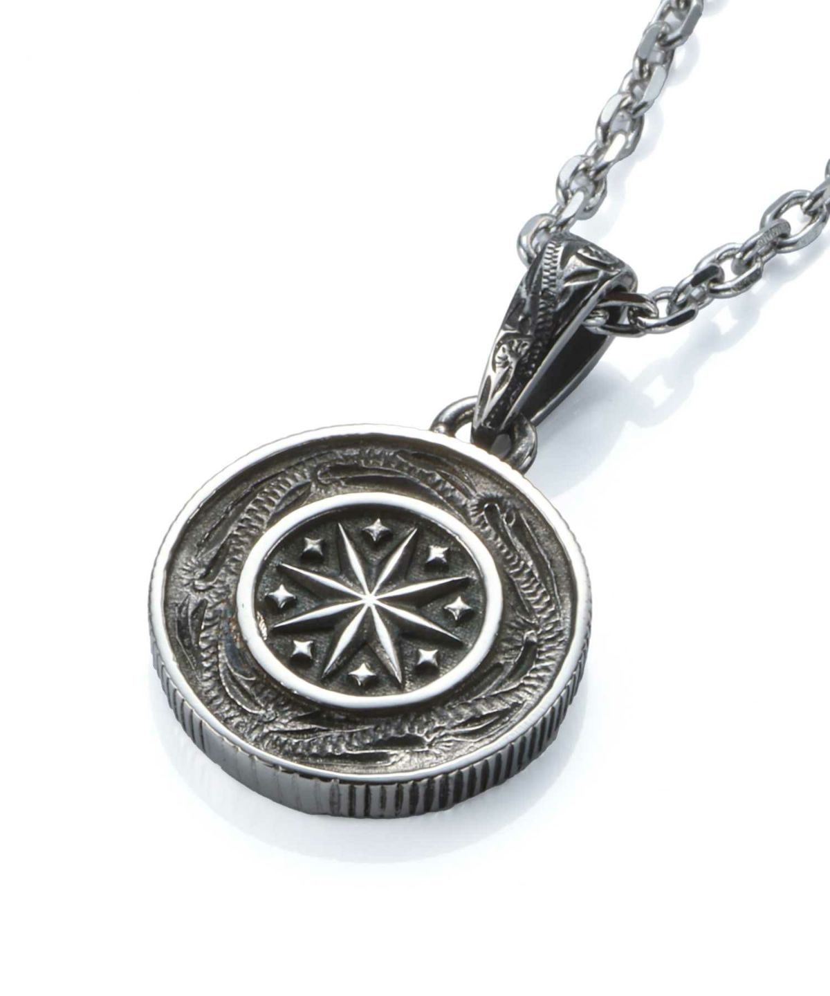 【限定展開】“HAWAIIAN”ネックレス/コンパス/サージカルステンレス（金属アレルギー対応）