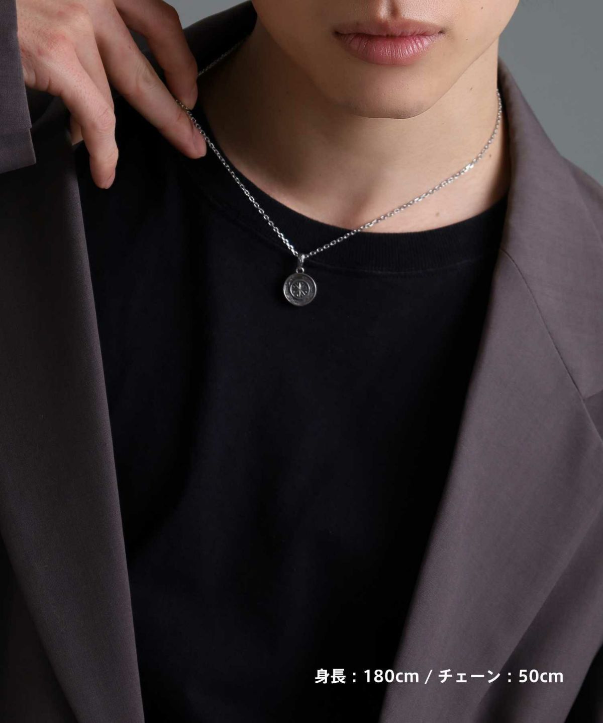 【限定展開】“HAWAIIAN”ネックレス/コンパス/サージカルステンレス（金属アレルギー対応）