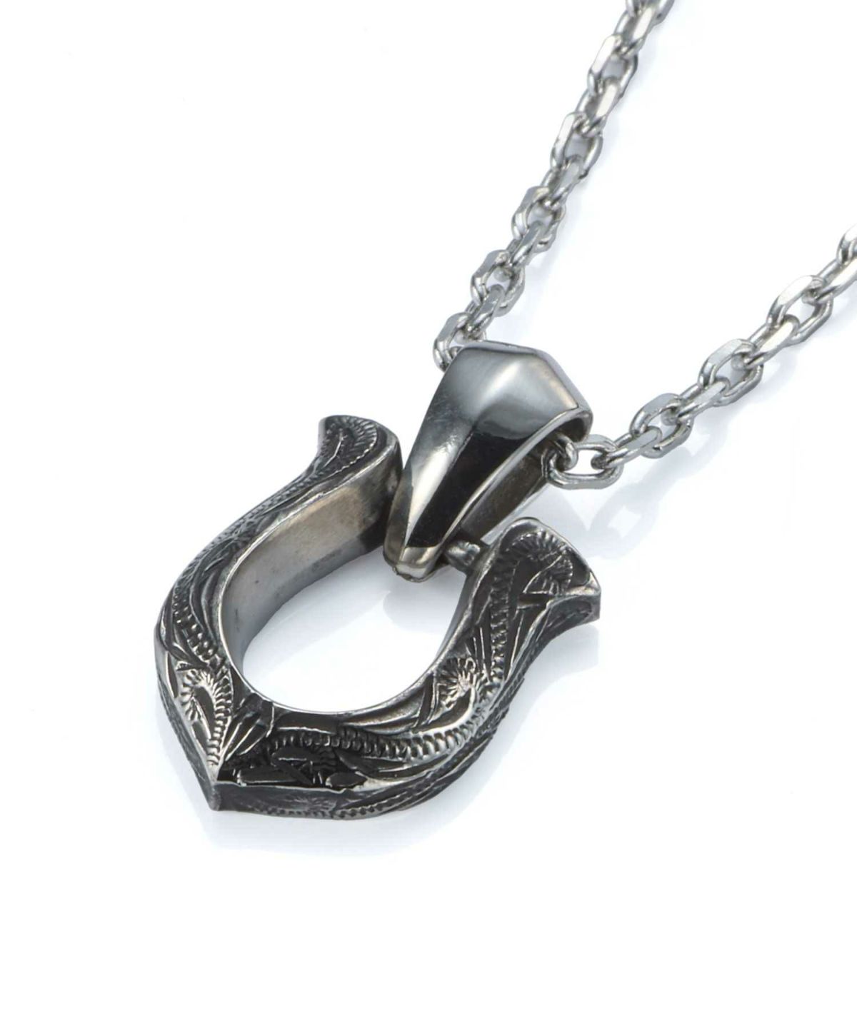 【限定展開】“HAWAIIAN”ネックレス/ホースシュー/サージカルステンレス（金属アレルギー対応）