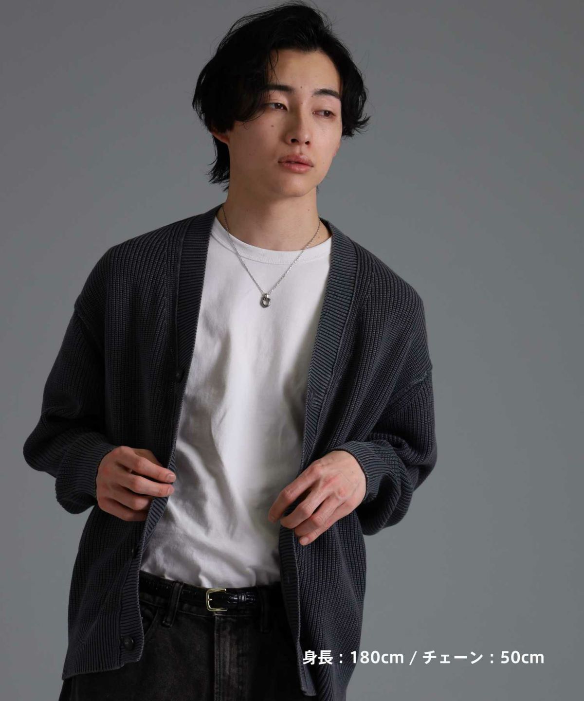 【限定展開】“HAWAIIAN”ネックレス/ホースシュー/サージカルステンレス（金属アレルギー対応）