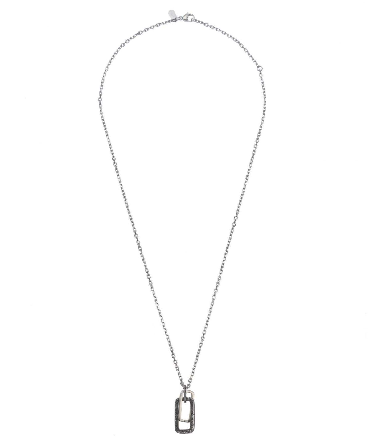 【限定展開】“HAWAIIAN”ネックレス/レクタングルライン/サージカルステンレス（金属アレルギー対応）