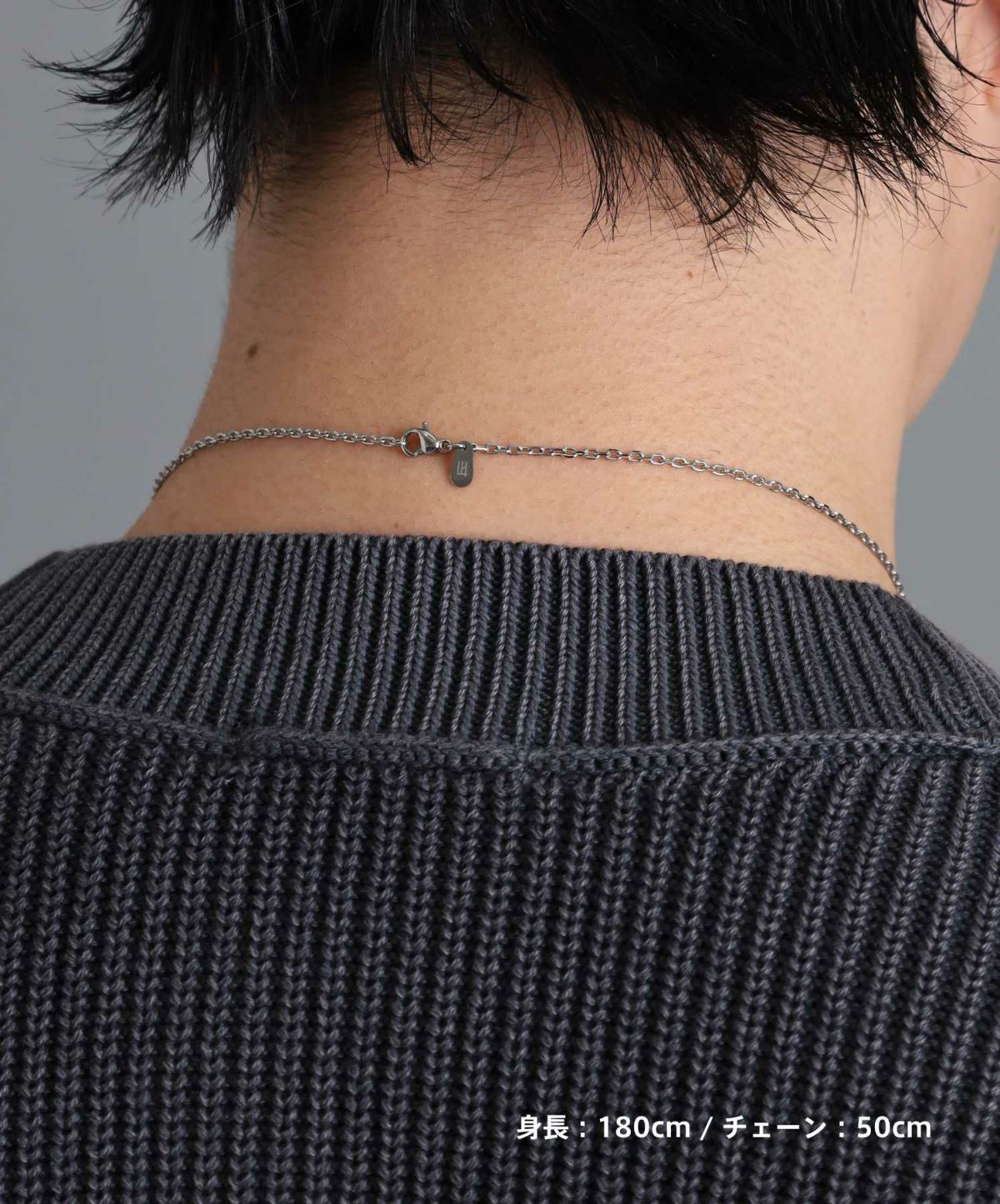 【限定展開】“HAWAIIAN”ネックレス/インゴットメダル/サージカルステンレス（金属アレルギー対応）