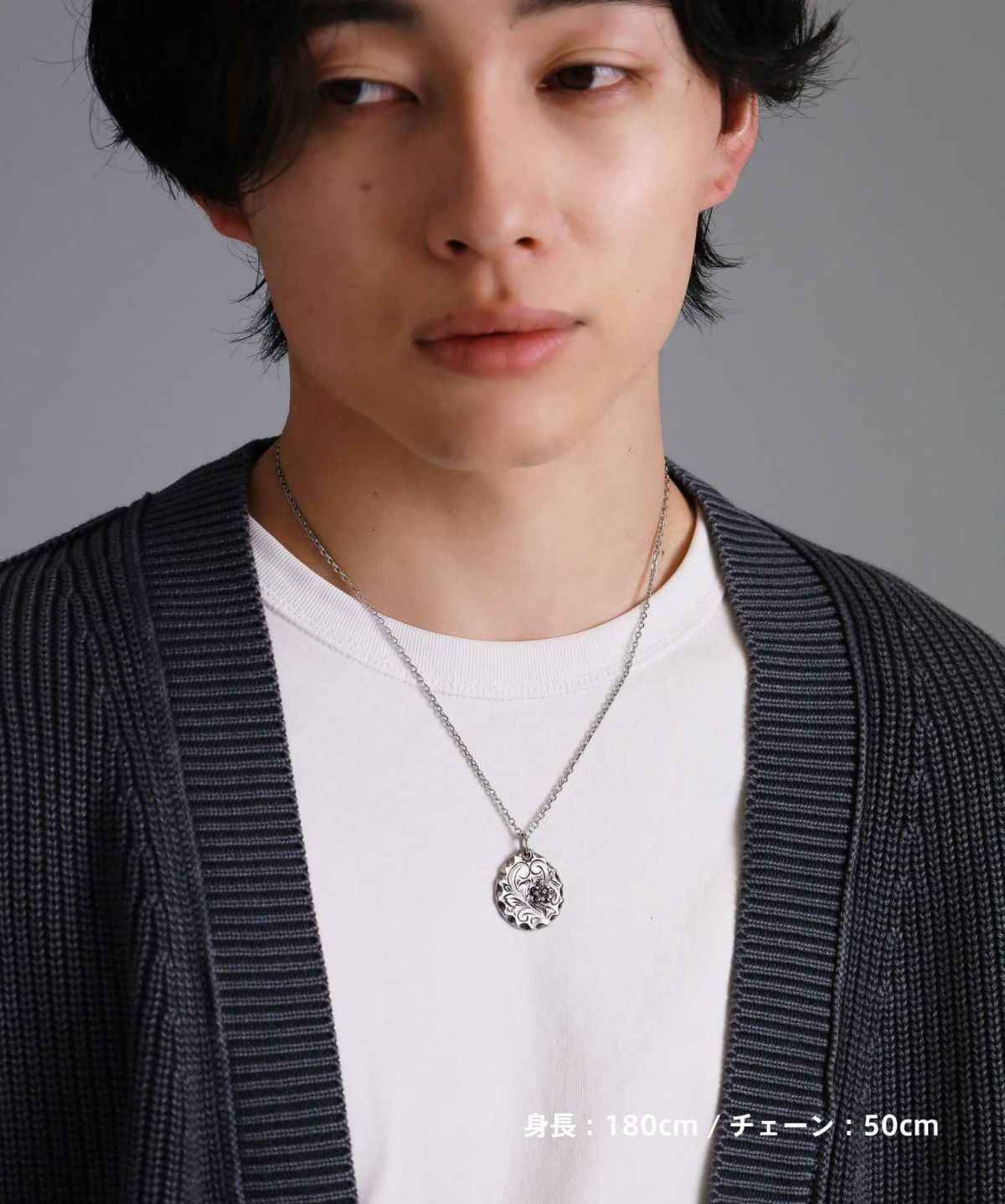 【限定展開】“HAWAIIAN”ネックレス/インゴットメダル/サージカルステンレス（金属アレルギー対応）