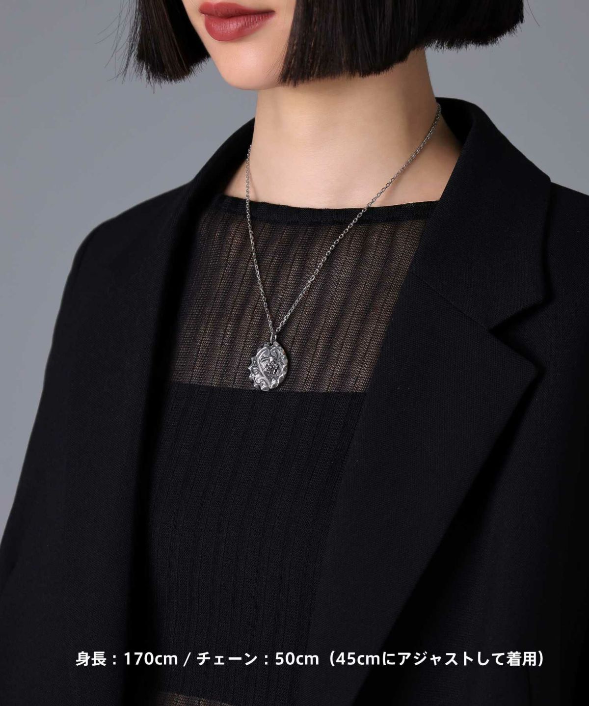 【限定展開】“HAWAIIAN”ネックレス/インゴットメダル/サージカルステンレス（金属アレルギー対応）