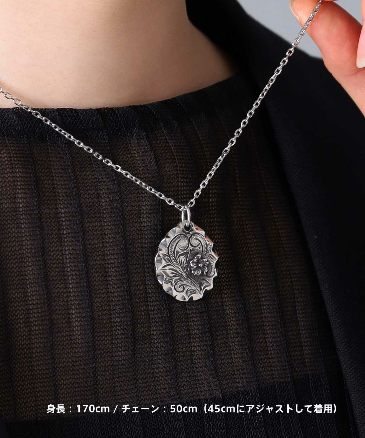 【限定展開】“HAWAIIAN”ネックレス/インゴットメダル/サージカルステンレス（金属アレルギー対応）