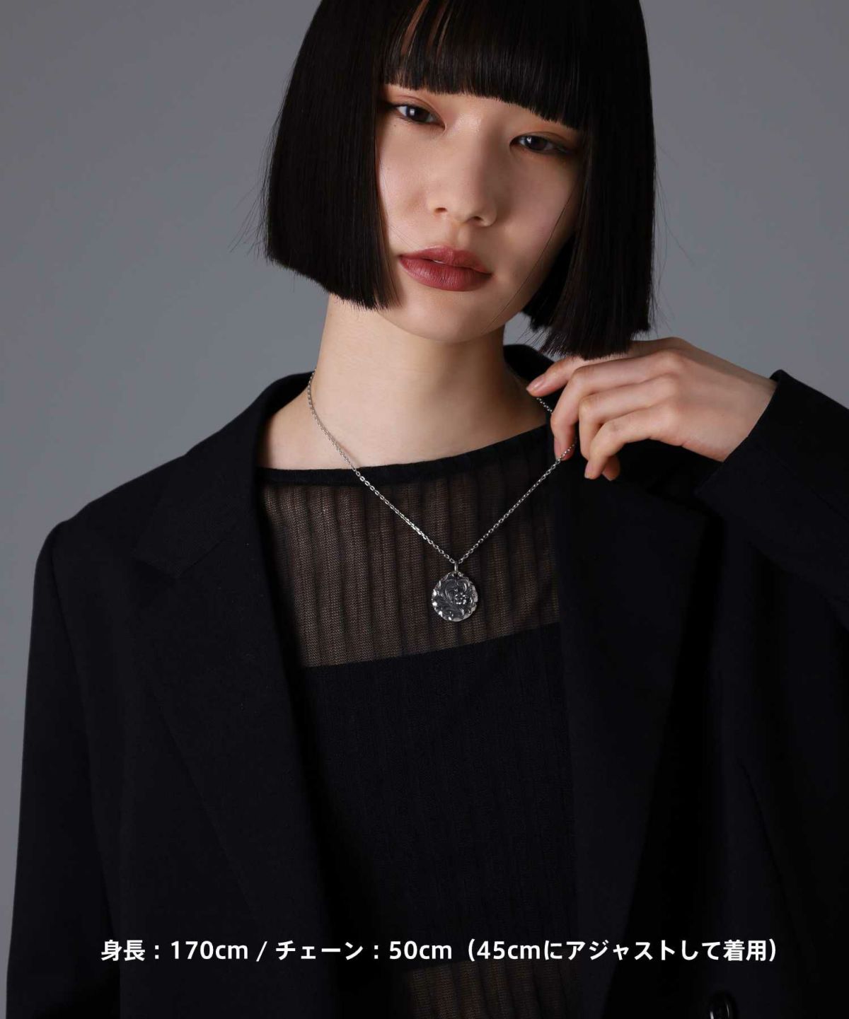 【限定展開】“HAWAIIAN”ネックレス/インゴットメダル/サージカルステンレス（金属アレルギー対応）