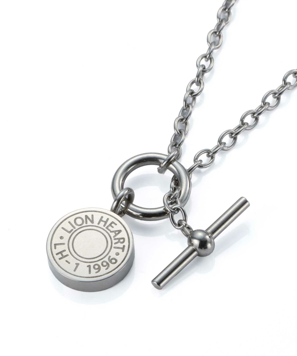 【限定展開】“LH-1”ロゴチャームネックレス/サージカルステンレス（金属アレルギー対応）
