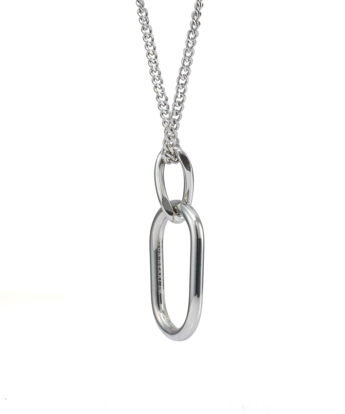 【限定展開】“LH-1”オーバルラインネックレス/サージカルステンレス（金属アレルギー対応）