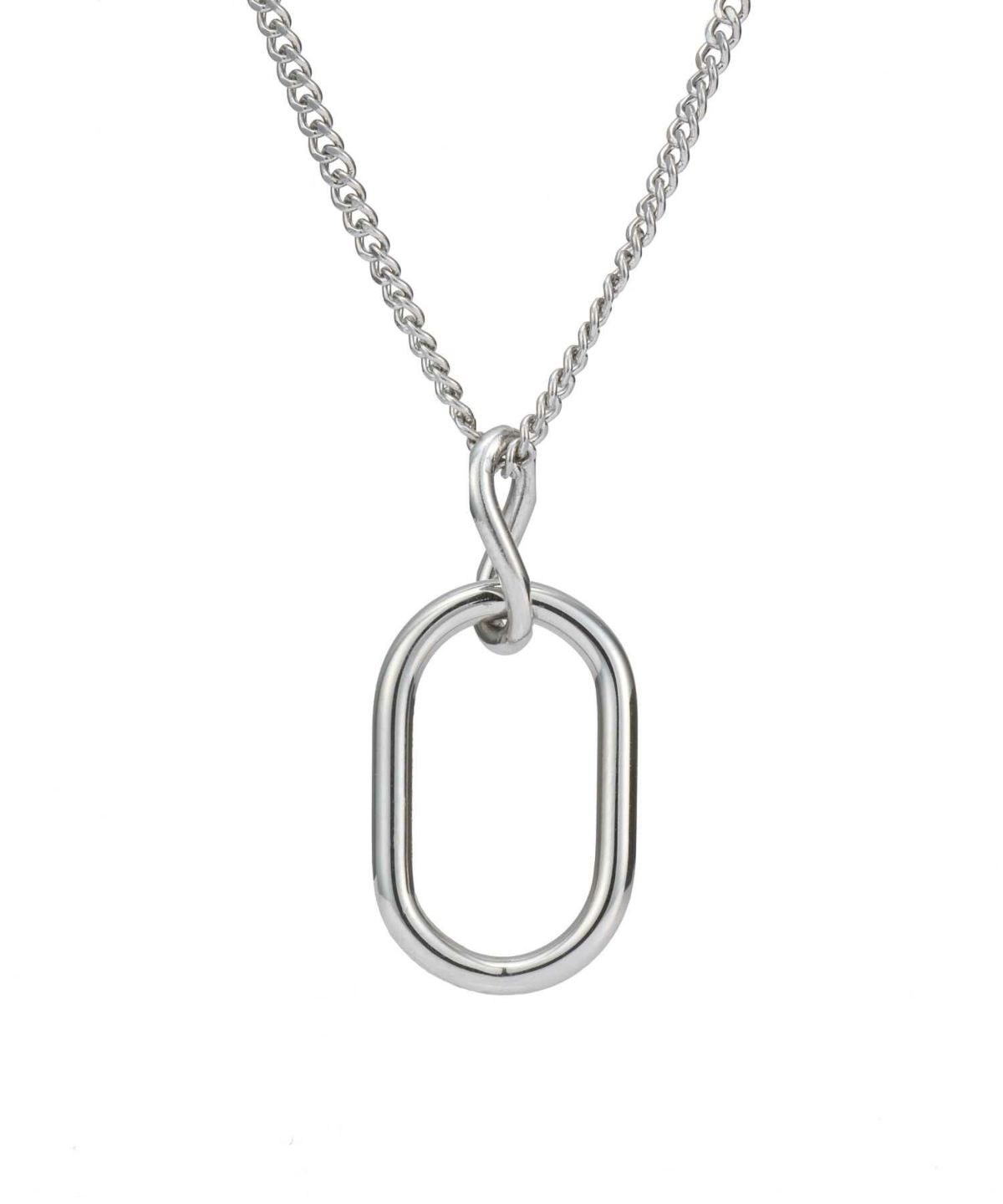 【限定展開】“LH-1”オーバルラインネックレス/サージカルステンレス（金属アレルギー対応）