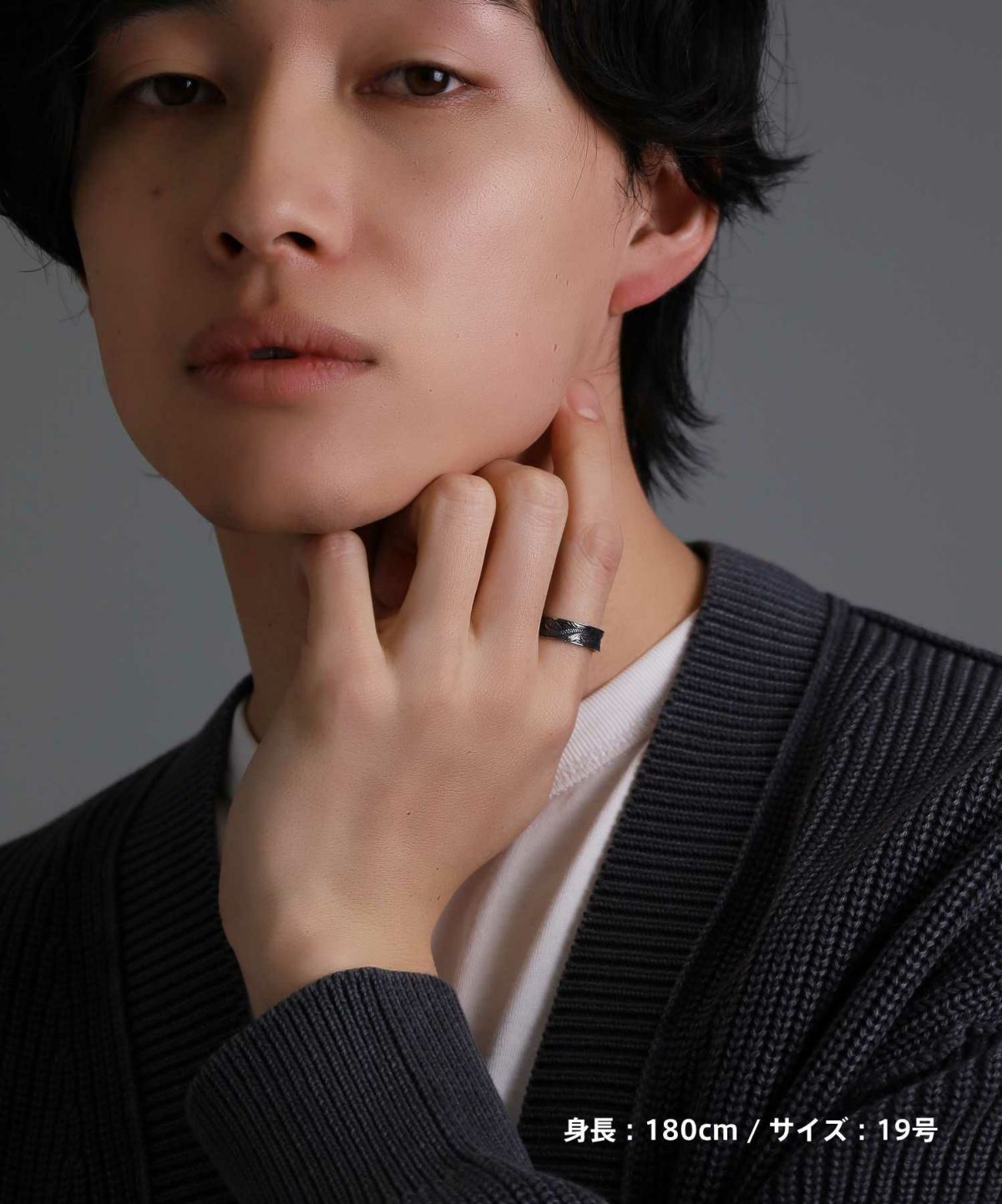 【限定展開】“HAWAIIAN”リバースラウンドリング/サージカルステンレス（金属アレルギー対応）