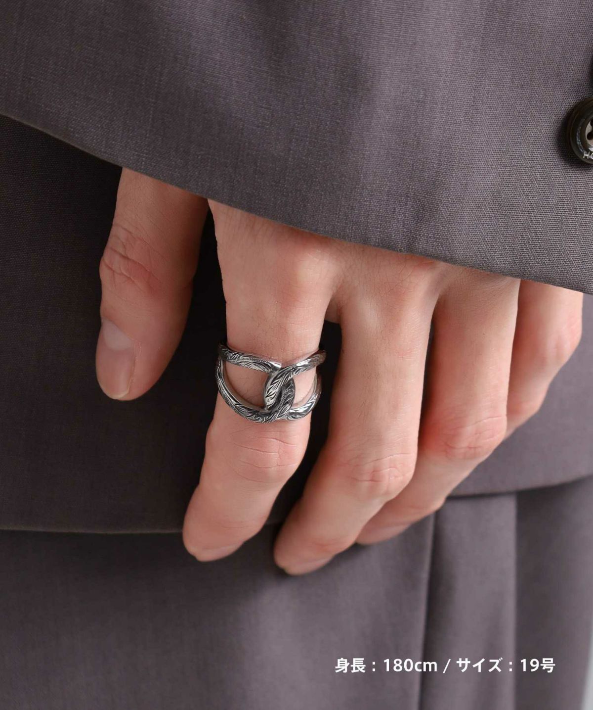 【限定展開】“HAWAIIAN”レイヤードリング/サージカルステンレス（金属アレルギー対応）