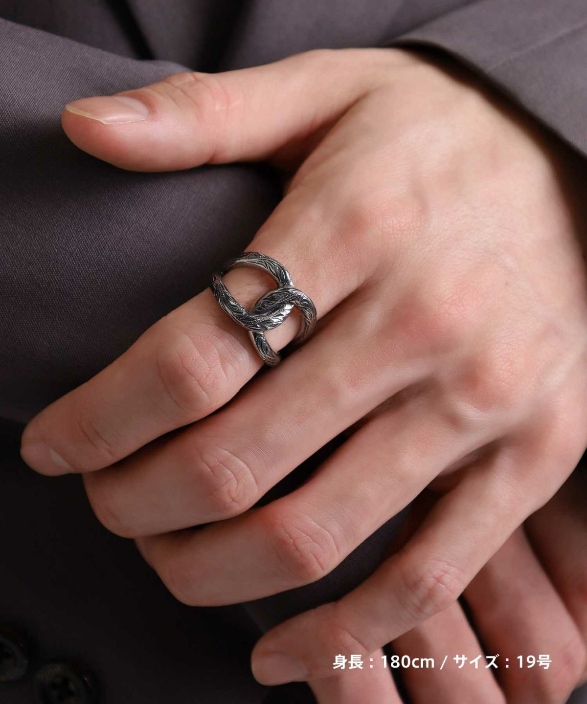 【限定展開】“HAWAIIAN”レイヤードリング/サージカルステンレス（金属アレルギー対応）