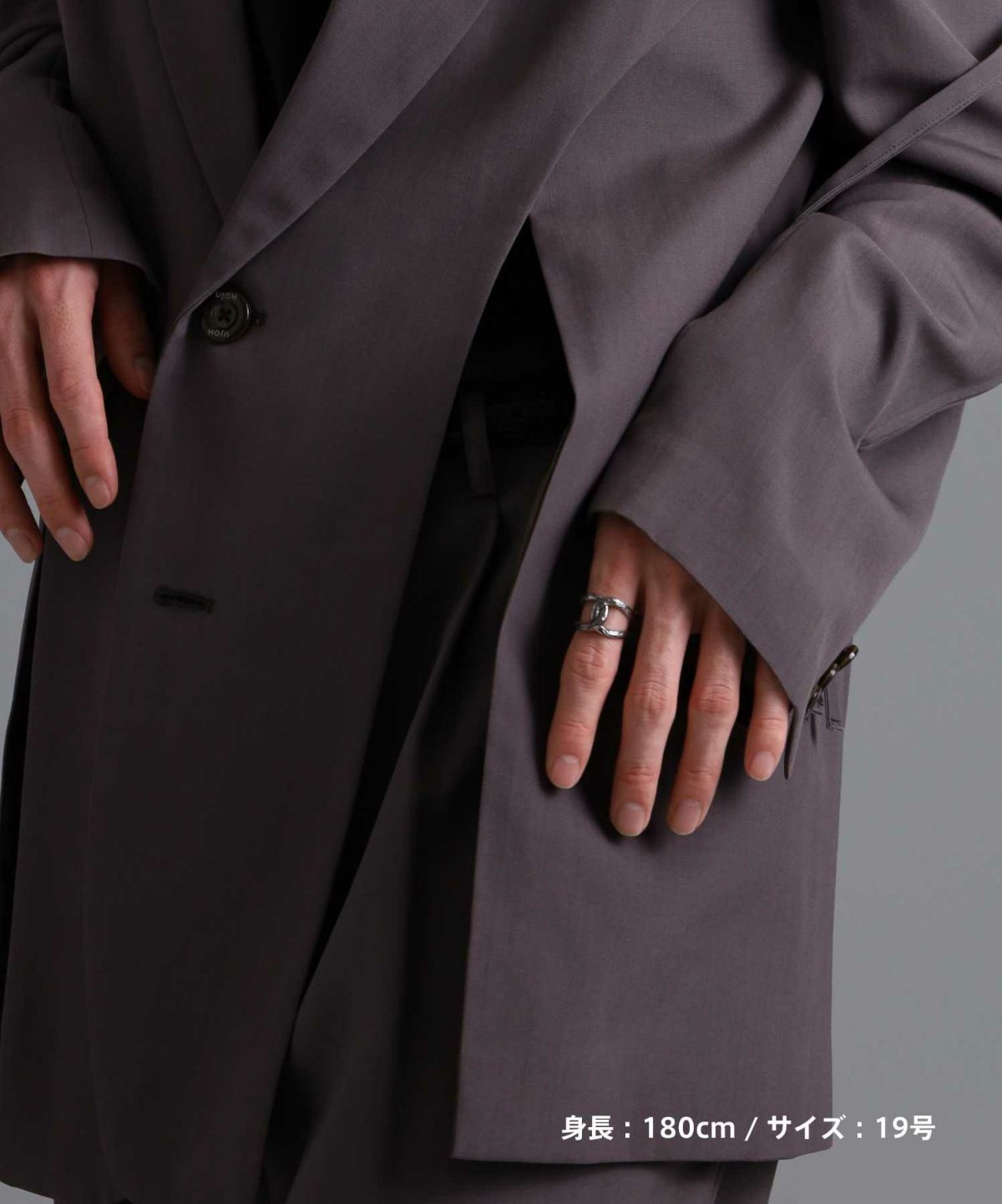 【限定展開】“HAWAIIAN”レイヤードリング/サージカルステンレス（金属アレルギー対応）