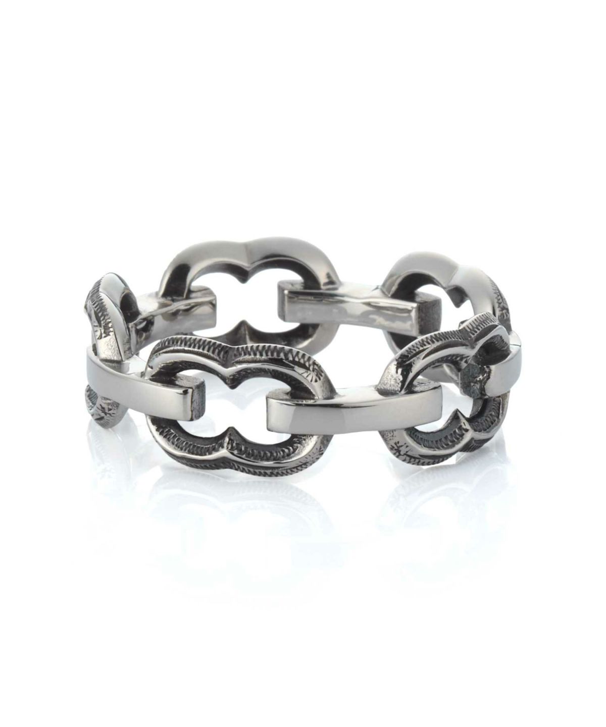 【限定展開】“HAWAIIAN”アンカーチェーンリング/サージカルステンレス（金属アレルギー対応）