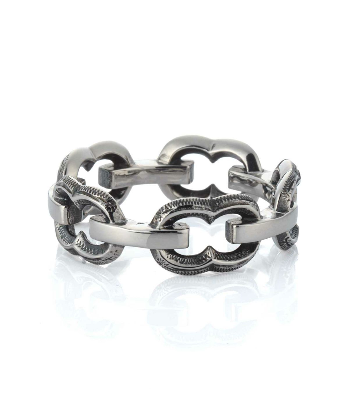 【限定展開】“HAWAIIAN”アンカーチェーンリング/サージカルステンレス（金属アレルギー対応）