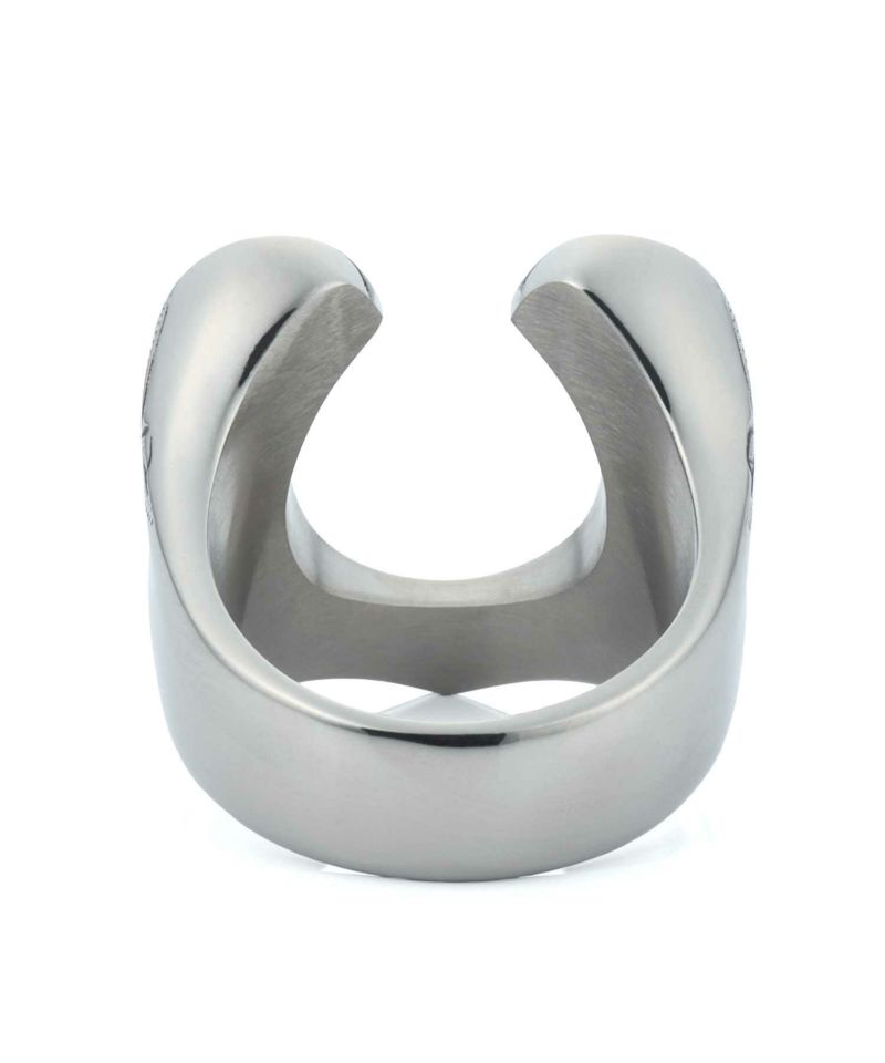 【限定展開】“HAWAIIAN”ホースシューリング/サージカルステンレス（金属アレルギー対応）