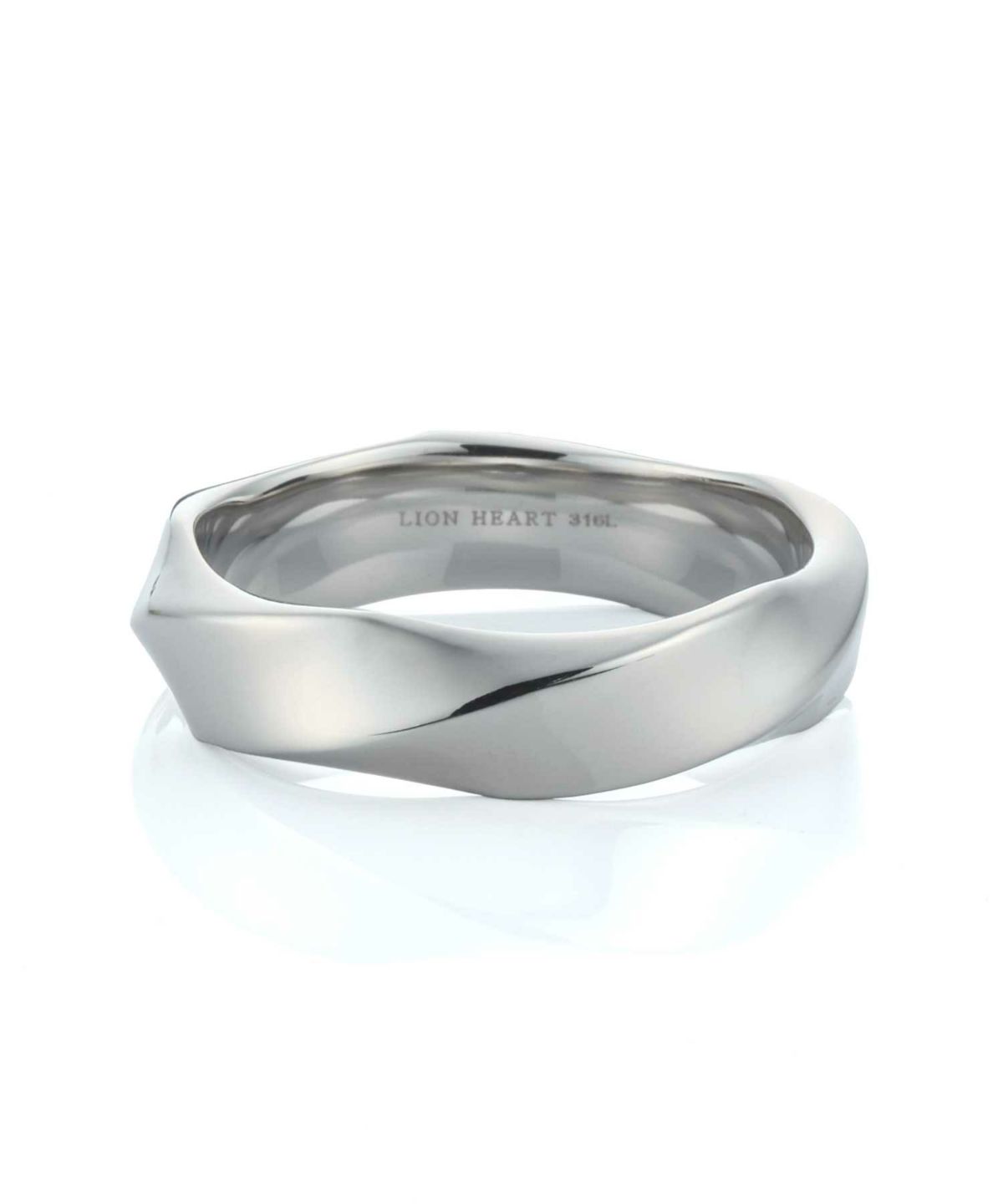 【限定展開】“LH-1”ウェーブリング/サージカルステンレス（金属アレルギー対応）