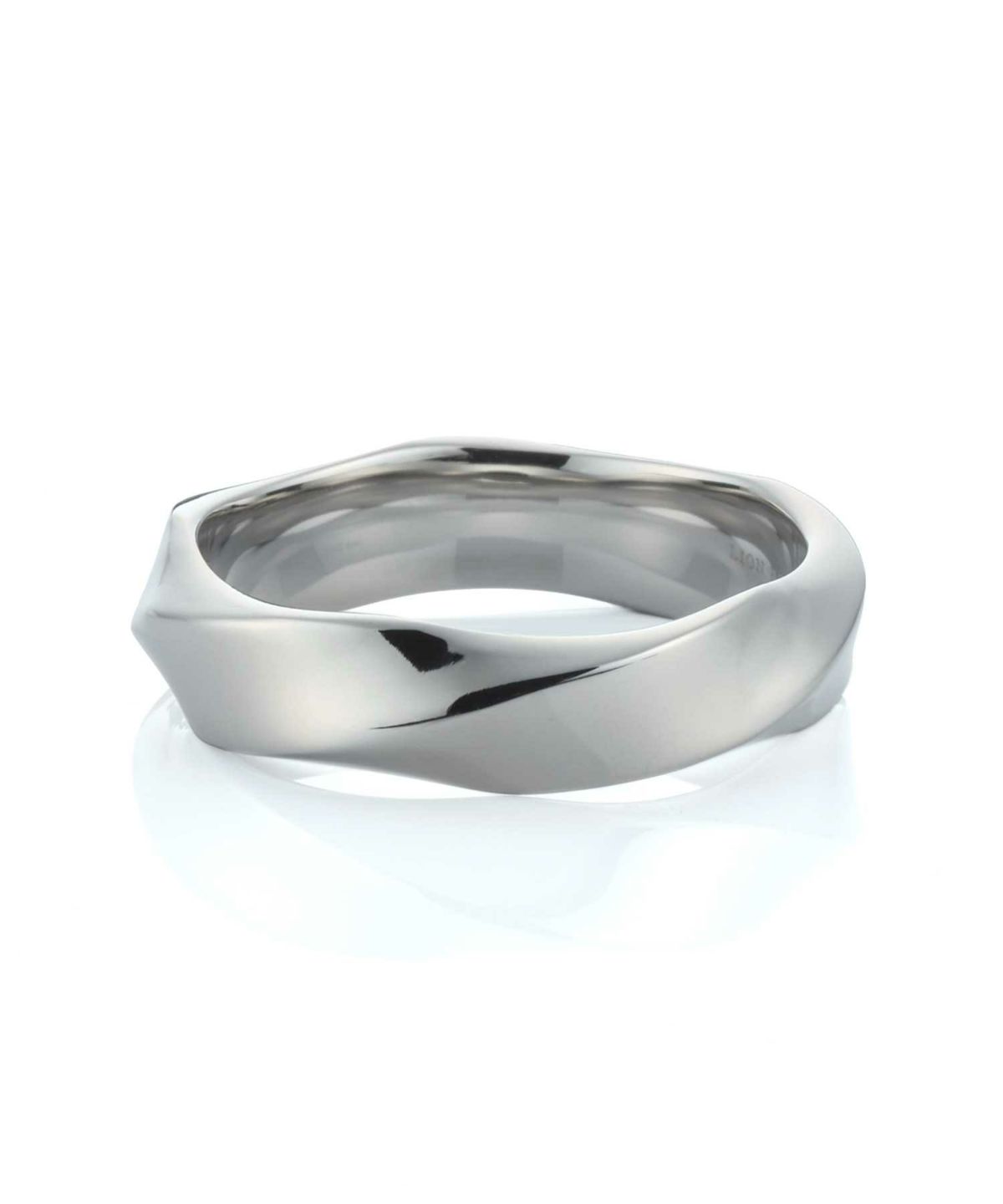 【限定展開】“LH-1”ウェーブリング/サージカルステンレス（金属アレルギー対応）