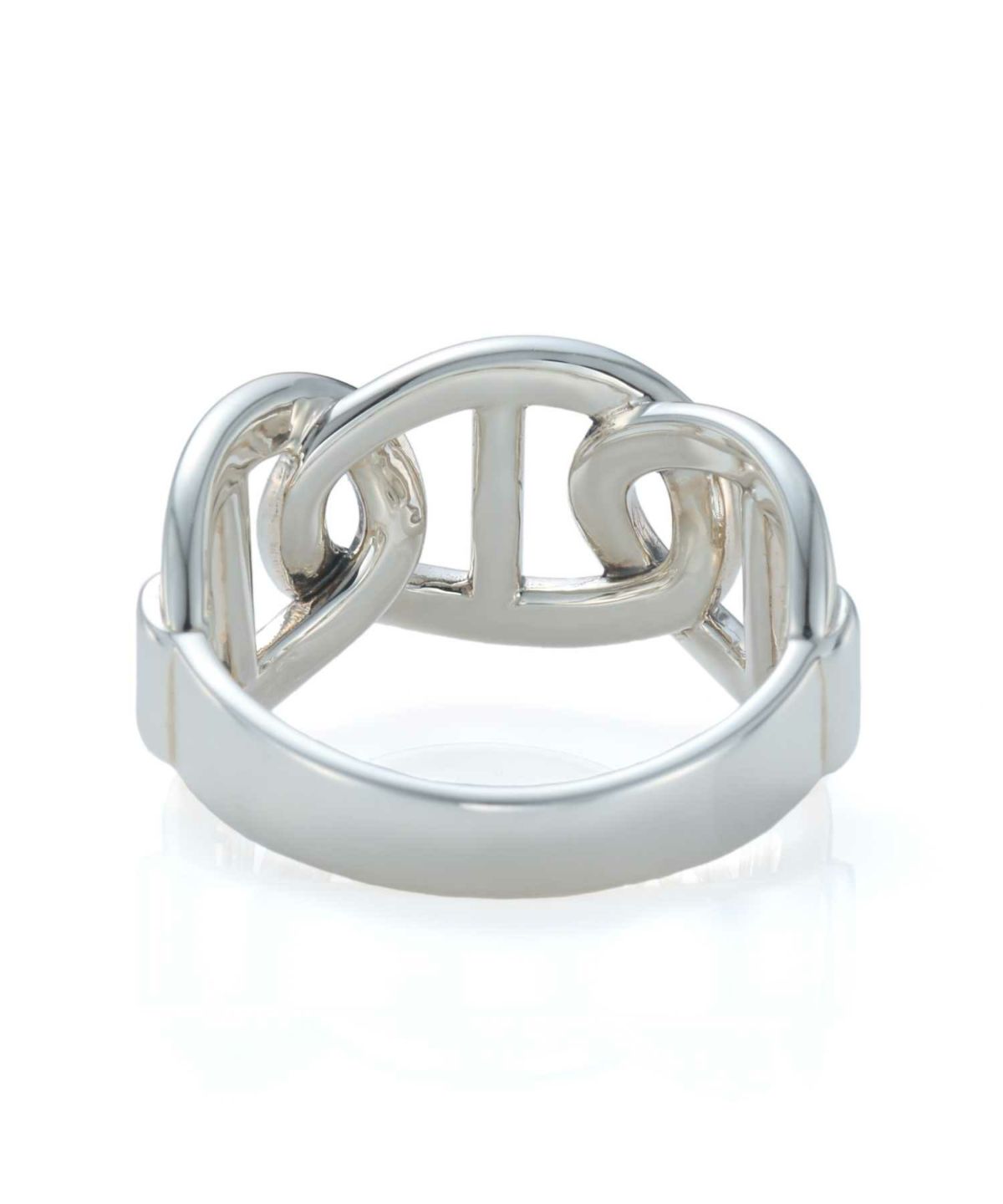 “for Gift”アンカーチェーンリング（12mm幅）/シルバー925