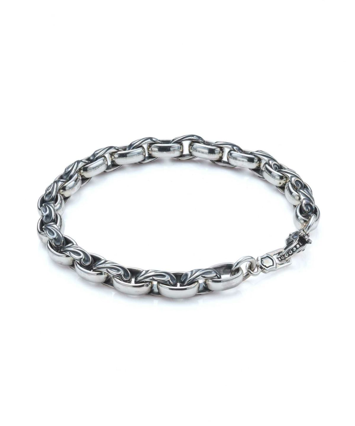 “HOWL”ナロースクロールブレスレット/シルバー925