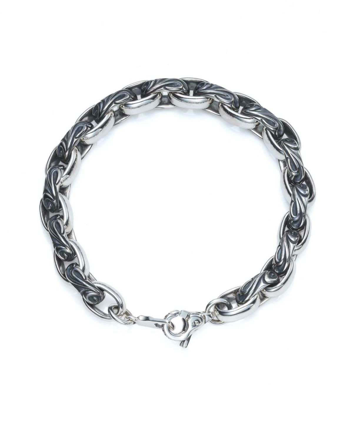 “HOWL”ミドルスクロールブレスレット/シルバー925