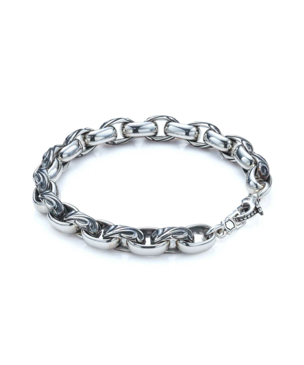 “HOWL”ミドルスクロールブレスレット/シルバー925