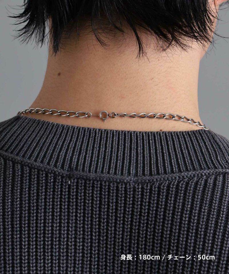 “BASIC”トラッドチェーンネックレス/シルバー925