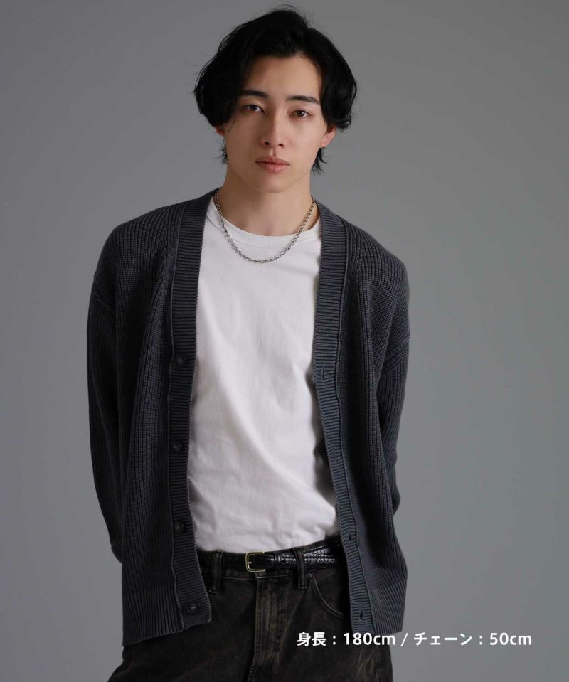 “BASIC”トラッドチェーンネックレス/シルバー925